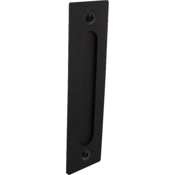 Intersteel Schuifdeurkom opschroevend 220x60x6 mm zwart Intersteel Schuifdeurkom opschroevend 220x60x6 mm zwart