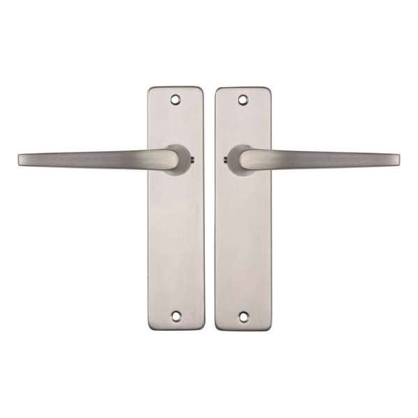 Starx Deurklink RVS – Deurbeslag – Deurkruk met Schild - Blind - Deurklink Duim - 43 x 180 mm – Ø 18 mm Starx Deurklink RVS – Deurbeslag – Deurkruk met Schild - Blind - Deurklink Duim - 43 x 180 mm – Ø 18 mm