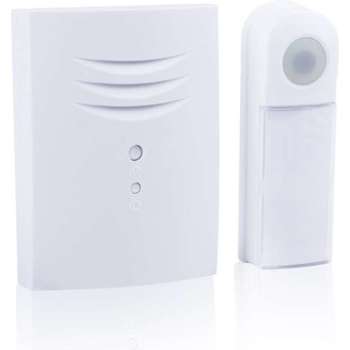 Byron B411E Draadloze plug-in deurbel set – 75 m bereik – 4 melodieën