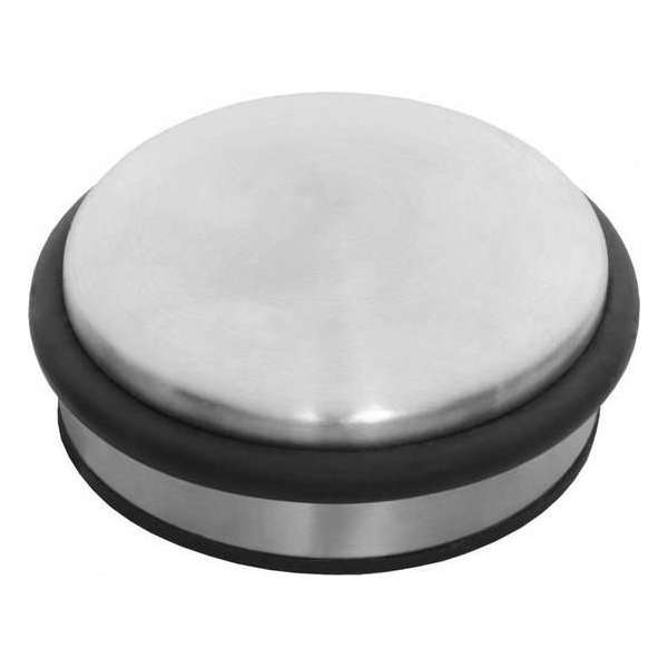 Intersteel Deurstop Puck 90x43 rvs geborsteld Intersteel Deurstop Puck 90x43 rvs geborsteld