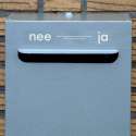 Brievenbussticker - Strak - Nee/Ja - Design