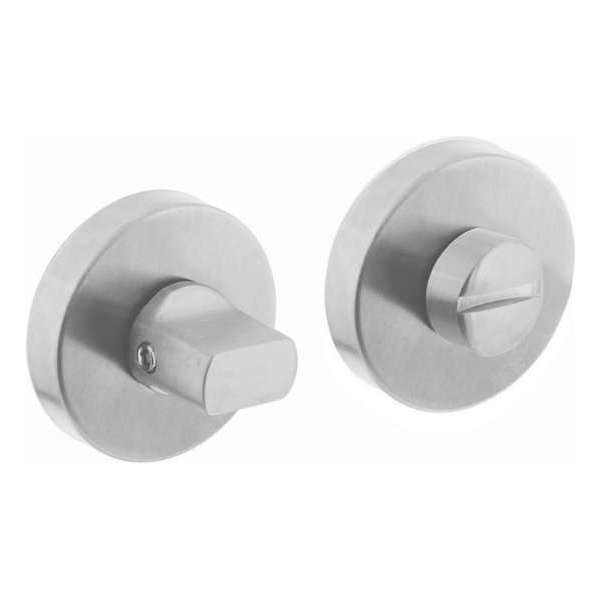 Intersteel Rozet toilet-/badkamersluiting rond rvs geborsteld Intersteel Rozet toilet-/badkamersluiting rond rvs geborsteld