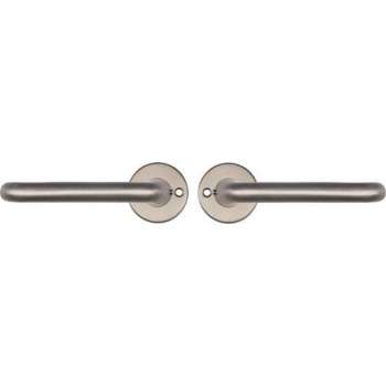 Starx Deurklink RVS – Deurbeslag – Deurkruk met Rond – Rozet – Blind – Deurklink Coupe