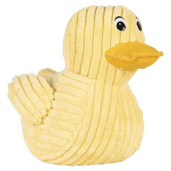 Clayre & Eef Deurstopper Eend 20*20*24 cm Geel Polyester Deurklem Deurwig Clayre & Eef Deurstopper Eend 20*20*24 cm Geel Polyester Deurklem Deurwig