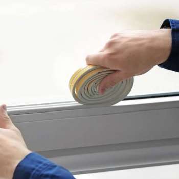Orange85 Tochtstrip - voor Deuren - 3 Meter - D-Profiel - 9 x 6 MM - Tochtstopper
