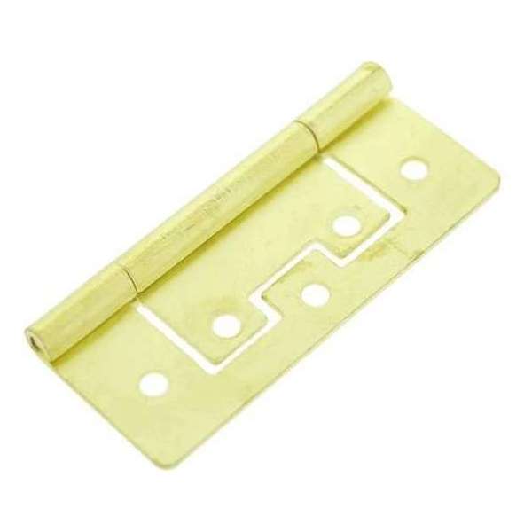 Dulimex Scharnier ongelagerd louvredeur vermessingd 63x27mm DX-LDS631B Dulimex Scharnier ongelagerd louvredeur vermessingd 63x27mm DX-LDS631B