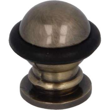 Deurstopper - antiek brons 22x30mm