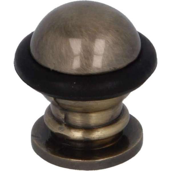 Deurstopper - antiek brons 22x30mm Deurstopper - antiek brons 22x30mm