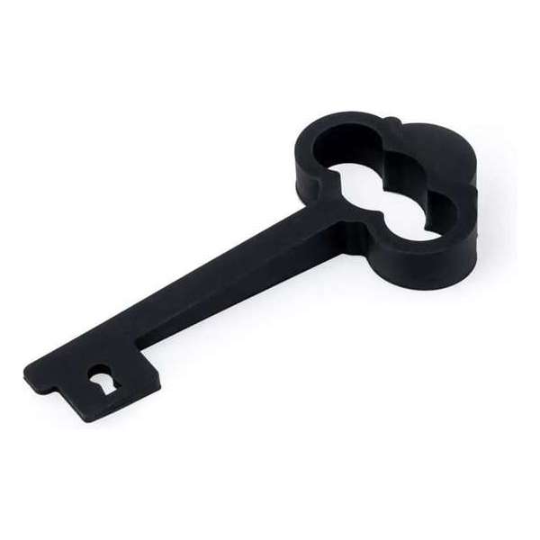 Balvi Bumper/deurstopper My Castle 11 Cm Siliconen Zwart Balvi Bumper/deurstopper My Castle 11 Cm Siliconen Zwart