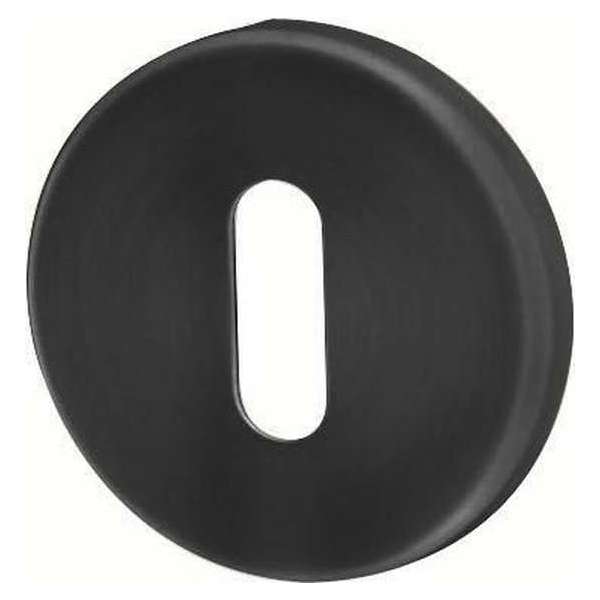 Entra Sleutelrozet zwart 50mm rond per paar Entra Sleutelrozet zwart 50mm rond per paar