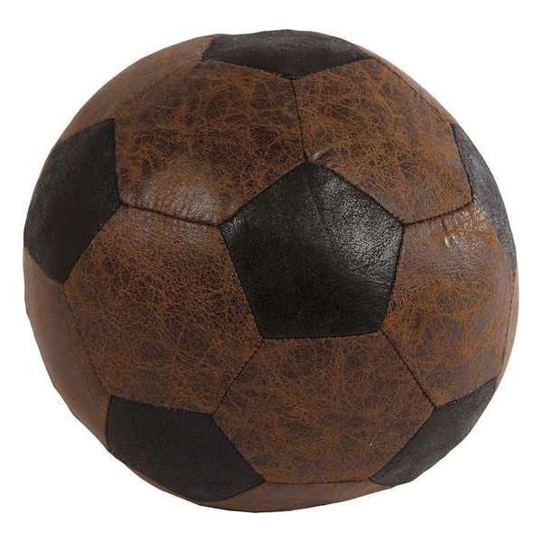 Van Manen Deurstopper Voetbal ⌀20cm Bruin/zwart Van Manen Deurstopper Voetbal ⌀20cm Bruin/zwart