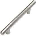 RVS Handgreep Handvat - Keuken Handgrepen - Keukenkast / Deur Grepen - Deurgreep / Kast Hendel Kastgreep - T-vorm 128mm