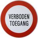 Bordje Verboden Toegang