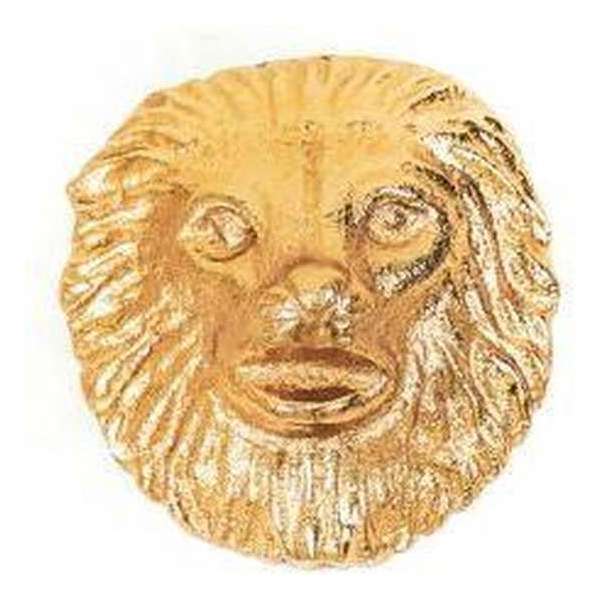 Housevitamin - Deurknopje Leeuw - Dieren deurknop goud - 8x8x5cm Housevitamin - Deurknopje Leeuw - Dieren deurknop goud - 8x8x5cm