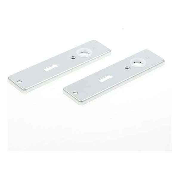 Hoppe Kortschild, aluminium202kp sl56 zilver Hoppe Kortschild, aluminium202kp sl56 zilver