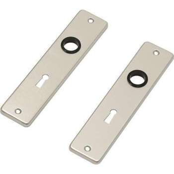 Wovar Deurschild SL56 aluminium kortschild - Per set