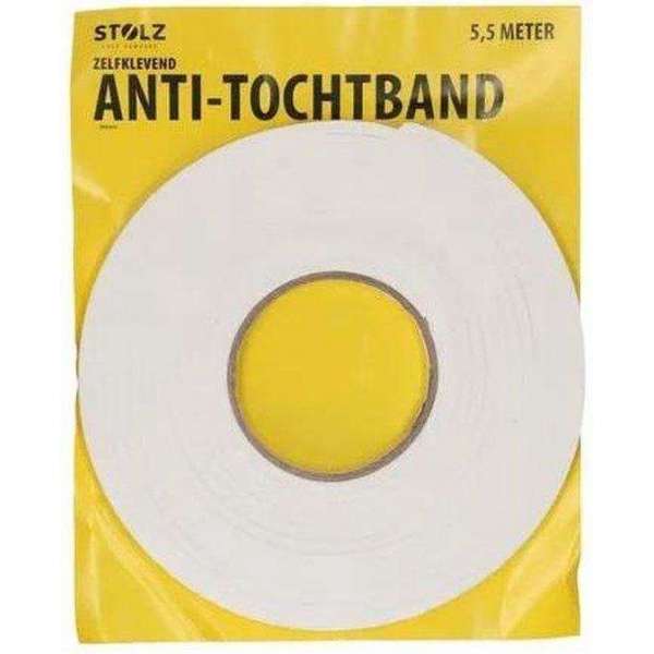 Zelfklefend anti-tochtband - Tochtstrip - 5.5 meter -inclusief schroevendraaier Zelfklefend anti-tochtband - Tochtstrip - 5.5 meter -inclusief schroevendraaier