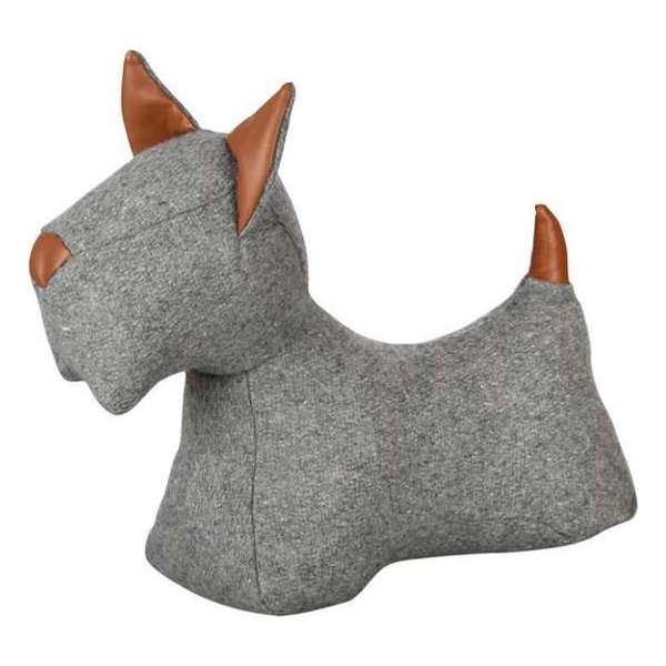 Esschert Design Deurstopper Hond 31,4 X 26,9 Cm Vilt Grijs/lichtbruin Esschert Design Deurstopper Hond 31,4 X 26,9 Cm Vilt Grijs/lichtbruin