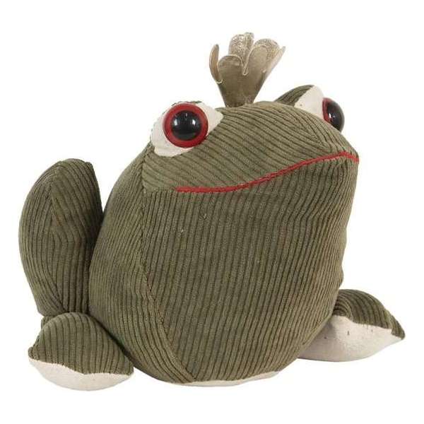 Clayre & Eef Deurstopper Kikker 21*19*15 cm Groen Polyester Deurklem Deurwig Clayre & Eef Deurstopper Kikker 21*19*15 cm Groen Polyester Deurklem Deurwig