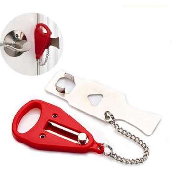 Veiligheidsslot - Binnendeur - Snel & Eenvoudig - Deurslot - Anti-diefstal - Portable travel door lock - Privacy