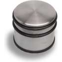 The Social Products 5 x Deurstopper - 8 x 10 Cm - Metaal - Rubber