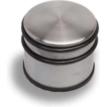 The Social Products 5 x Deurstopper - 8 x 10 Cm - Metaal - Rubber