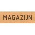 Deurbordje - magazijn bord - bordje - magazijn - rechthoekig - Kurk