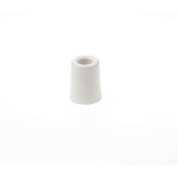Dulimex DX deurbuffer rubber, wit, 37x48mm
