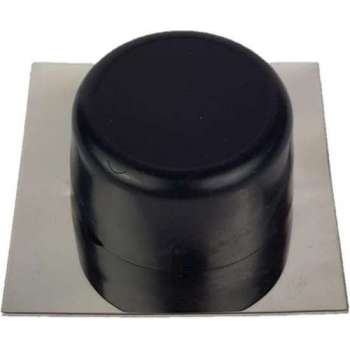 Deurstopper - zwart 30x45x18mm