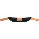 Esschert Design Deurkussen 3,3 X 44 Cm Denim Zwart/cognac