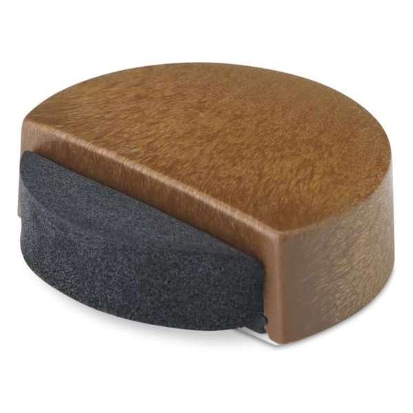 Deurstop zelfklevend - (Hout kleur) (Voor deuren zonder drempels) Deurstop zelfklevend - (Hout kleur) (Voor deuren zonder drempels)