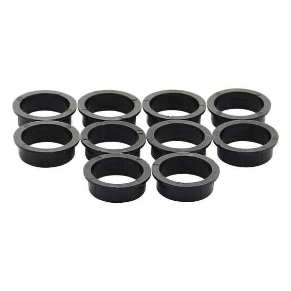 Intersteel 10 Nylon ringen 20mm-18 mm zwart