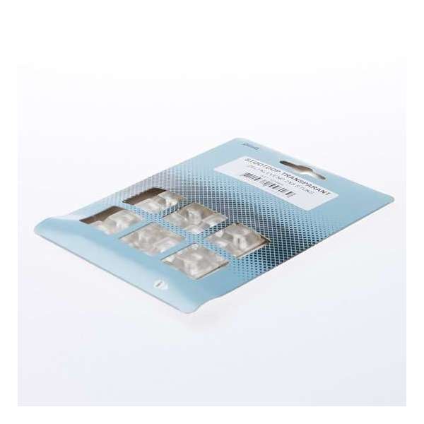 Qlinq Stootdopjes Dubbelpak - Transparant - 2 x 8 Stuks Qlinq Stootdopjes Dubbelpak - Transparant - 2 x 8 Stuks