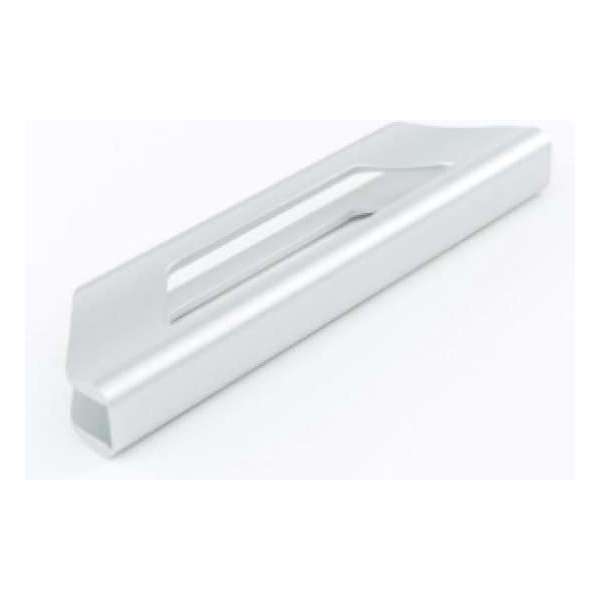 Handgreep Luxe, klembaar, voor gebruik op hardglas schuifwand, glazen schuifdeur systemen, Aluminium Handgreep Luxe, klembaar, voor gebruik op hardglas schuifwand, glazen schuifdeur systemen, Aluminium