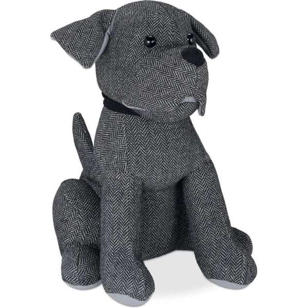 Relaxdays deurstopper hond - deurstop - deurbuffer - dier - kinderen - stof Relaxdays deurstopper hond - deurstop - deurbuffer - dier - kinderen - stof