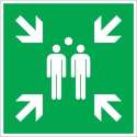 Pickup bord 20x20 cm - Verzamelplaats