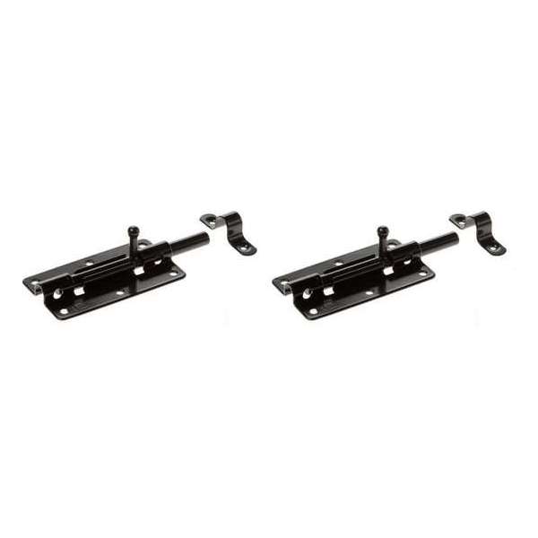 2x stuks rolschuif / rolschuiven staal verzinkt 5 x 10 cm - profielrolschuiven / poortslot / hekgrendel 2x stuks rolschuif / rolschuiven staal verzinkt 5 x 10 cm - profielrolschuiven / poortslot / hekgrendel