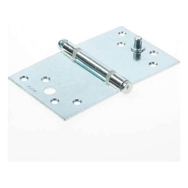 AXA Kantelaafscharnier - 89 x 150 mm - SKG** - verzinkt - dikte 2.4 mm - met dievenklauw AXA Kantelaafscharnier - 89 x 150 mm - SKG** - verzinkt - dikte 2.4 mm - met dievenklauw