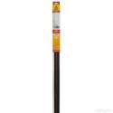 Dorpelstrip Borstel Schroefbaar Bruin 1,1M