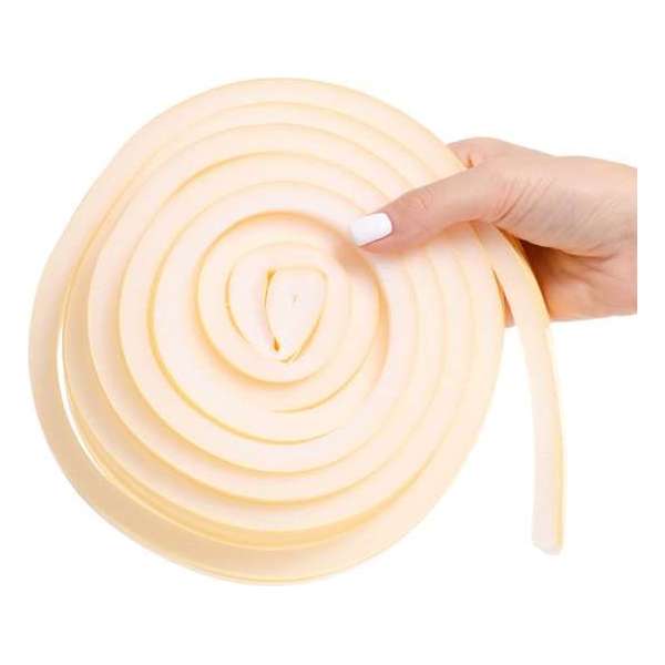 Orange85 Tochtstrip - 3 Rollen - 12 X 12 mm - 3 Meter Lang - Vochtbestendig Orange85 Tochtstrip - 3 Rollen - 12 X 12 mm - 3 Meter Lang - Vochtbestendig