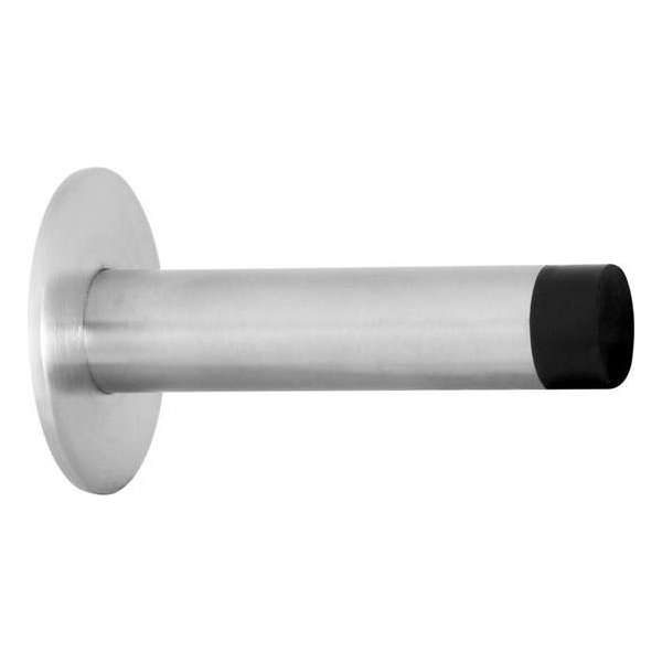 GPF0736.09 RVS mat deurstopper rond 85x19/50mm GPF0736.09 RVS mat deurstopper rond 85x19/50mm