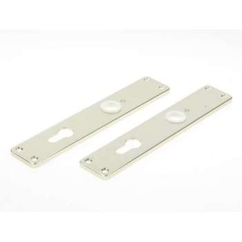 Hoppe Langschild, aluminium 202/pc72 (Prijs per paar)