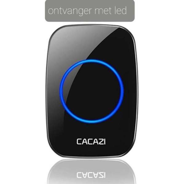 Draadloze deurbel | Combiset | 1x Ontvanger & 1x Deurbel | Plug & Play Draadloze deurbel | Combiset | 1x Ontvanger & 1x Deurbel | Plug & Play