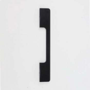 Handgreep Agnes - 128 mm - zwart - metaal - geschikt voor binnen - modern/industrieel