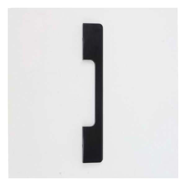Handgreep Agnes - 128 mm - zwart - metaal - geschikt voor binnen - modern/industrieel Handgreep Agnes - 128 mm - zwart - metaal - geschikt voor binnen - modern/industrieel