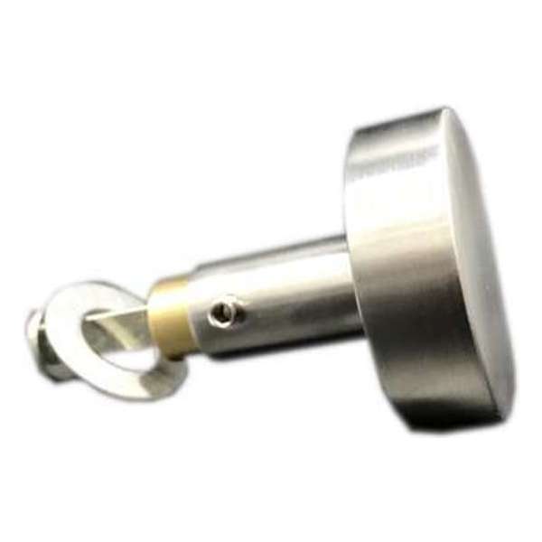 SB RVS deur/raam knop, platte uitvoering SB RVS deur/raam knop, platte uitvoering