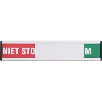 Niet storen schuifbordje Klein, afmetingen 1.6 cm x 10 cm