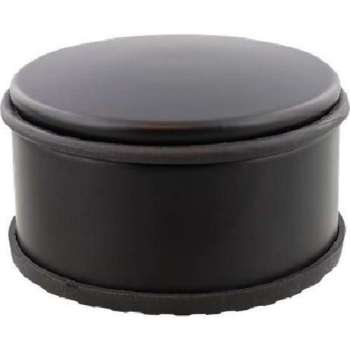 Deurstopper - RVS - Mat Zwart - Rubber - Binnenhuis