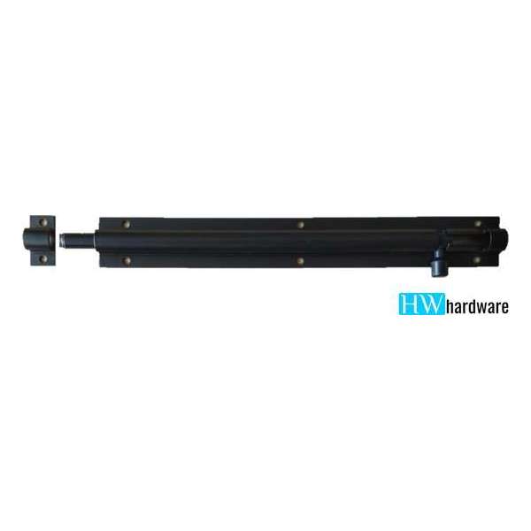 Schuifgrendel - zwart - 200mm (extra lang) Schuifgrendel - zwart - 200mm (extra lang)