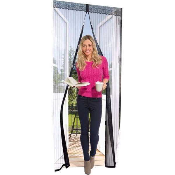 Magic Klick Deurhor - 210x90 cm - Magnetisch Magic Klick Deurhor - 210x90 cm - Magnetisch